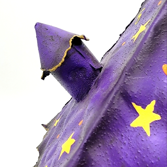 Vintage Halloween / Holiday Metal Haunted House Tea Light Decoration - Picture 9 of 14